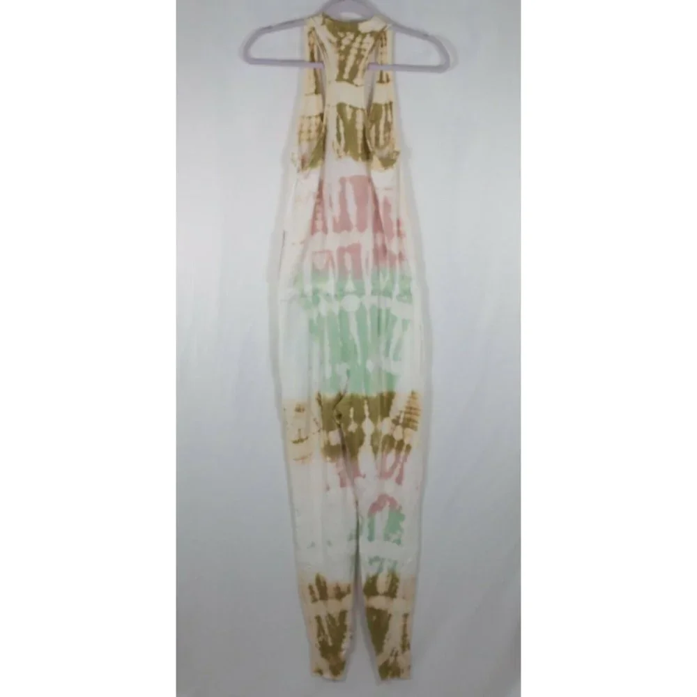 Young Fabulous & Broke NWT Jumpsuit Romper Tie Dye Racerback YFB Extra Small XS